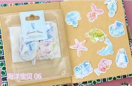 Autocollants décoratifs flocons coeur étoile fleur Scrapbooking, étiquette flocons mignon Kawaii pour Album journal intime, pour élèves de l&#39;école, DIY bricolage, 70 pièces/paquet: 6