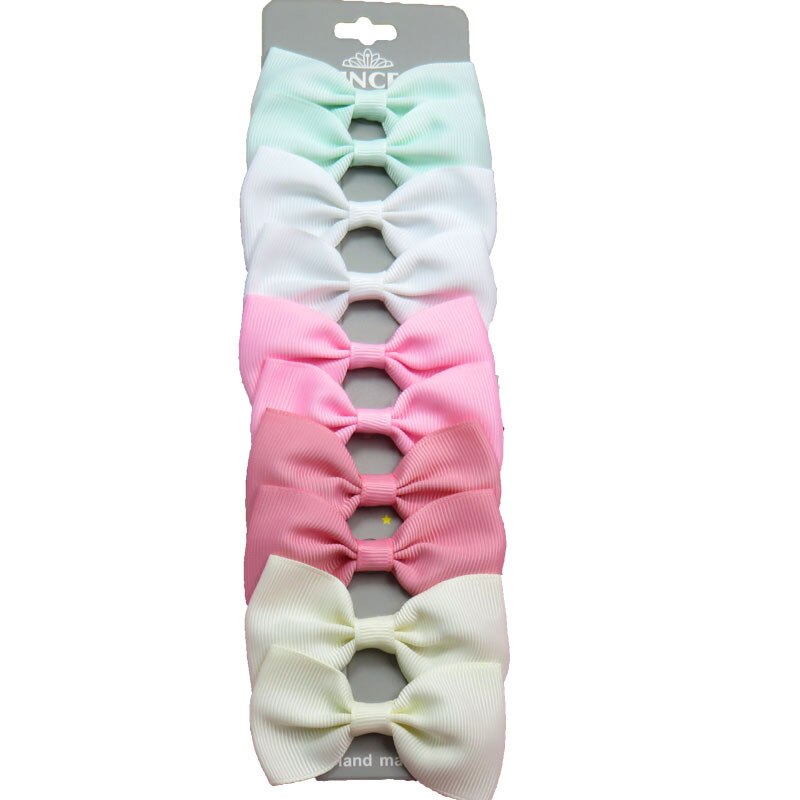 5/10 Pcs/Set Leuke Baby Haar Clips Bloem Rooster Bows Kids Meisjes Haarspelden Dot Kinderen Hoofddeksels Haarspeldjes Baby Haar accessoires: G06