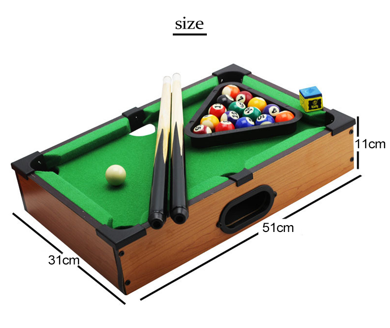 Ensemble de Mini Table de billard et de billard, jouets de sport pour enfants, de noël, divertissement pour famille