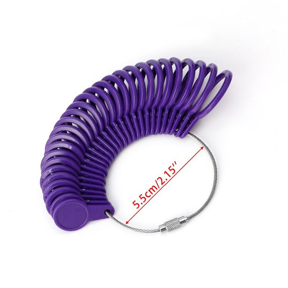 Finger Measuring Tool Ring Size Mandrel Stick Measuring Jewelry Sizing Tool Finger Ring Gauge Sizer
