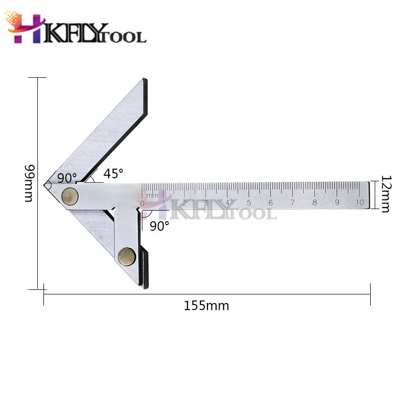 100*70mm Center Finding Gauge Center Marking Gauge Marking Vernier Caliper gauge Center Measurement Caliper Tool