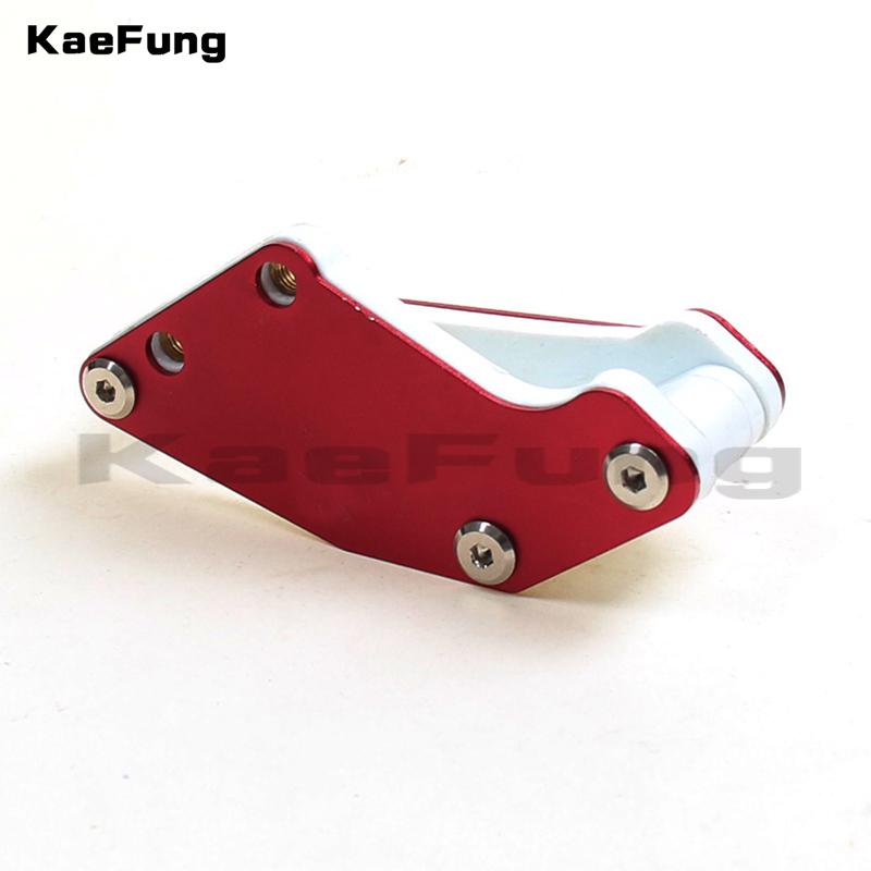 Motorfiets onderdelen Achterbrug Guard Chain Guide Voor Pit Dirt Motor Bike Motorcycle Lifan YX YCF SSR Thumpstar Kayo Stomp GPX: Rood