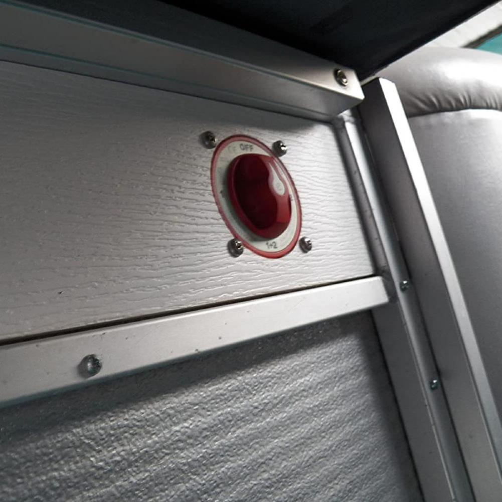 Sturdy Durable Cut On/Off Rotary Switch Lightweight Battery Isolator Switch High Strength for Marine