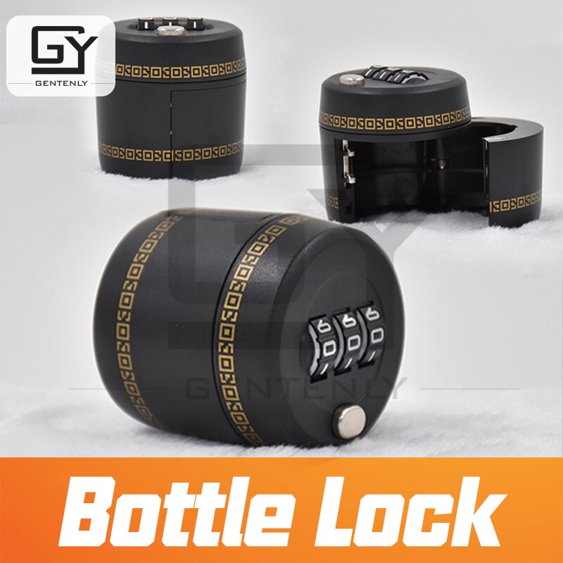 Escape game lock Bottle Lock Box chest coded puzzle escapement time prop exit game accessories 3-digit password real life room