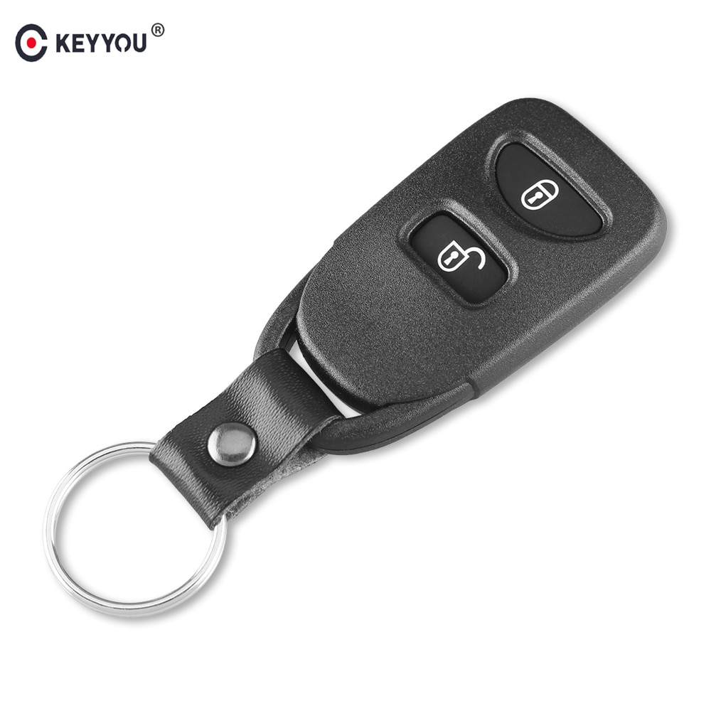 Keyyou 2 Knoppen Afstandsbediening Auto Sleutel Shell Voor Hyundai Tuccson 2005/Accent 2005 Vervanging auto Cover Behuizing Case