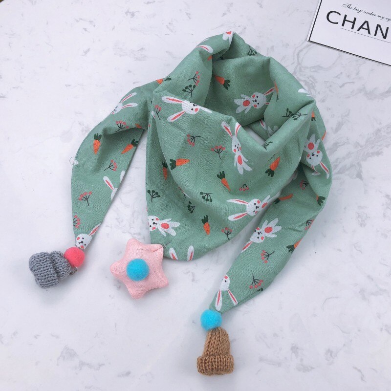 Mode Baby Sjaal Meisjes Driehoek Bib Sjaals Herfst Winter Jongens Sjaal Katoen Kinderen Halsbanden Warm Kids Halsdoek