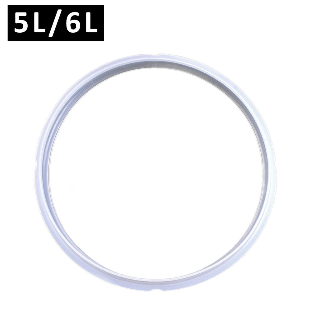 4/5/6L 22/24Cm Elektrische Snelkookpan Siliconen Afdichting Vervanging Ring Rubber Snelkookpan Pot vervangen Seal Cirkel Ring: 5L 6L