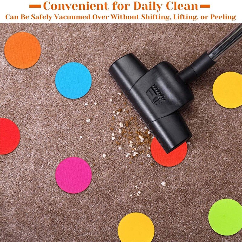 90 Pcs Carpet Markers Spot Markers Carpet Spots for Classroom Preschool and Kindergarten
