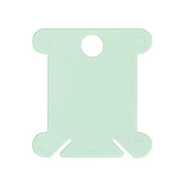 100 Pcs Sewing Thread Winding Plate Board Bobbin Embroidery HolderThread Organizer Stand Cross Stitch Sewing Accessories