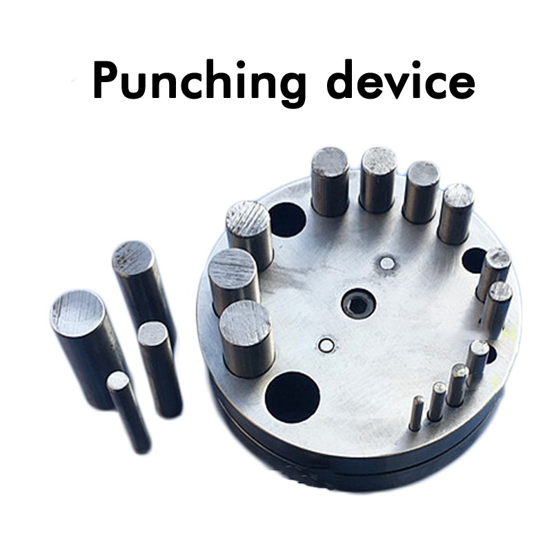 17 Hole Circular Punch Metal Disc Cutter DIY Jewelry Processing Punch Stamping Tools HJ-B80