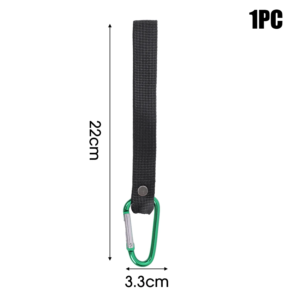 Motorhaak Elektrische Scooter Voorhaak Aluminium Stuurhaak voor Fiets Babywagen Kinderwagen D-haak Hanger: Black