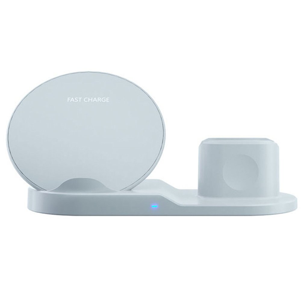 Generisches Drei In Einem Drahtlose Ladegerät Multi-funktion Handy Schnelle Lade Bequeme Drahtlose Ladegerät: White