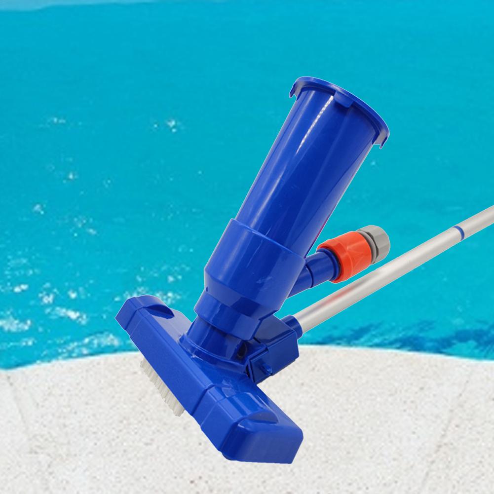 Swim Pool Cleaning Kit Portable Pool Vacuum Jet Cleaner Spa/pool Maintenance Set Handheld Nozzle Vacuum Head Oil Skimming Net