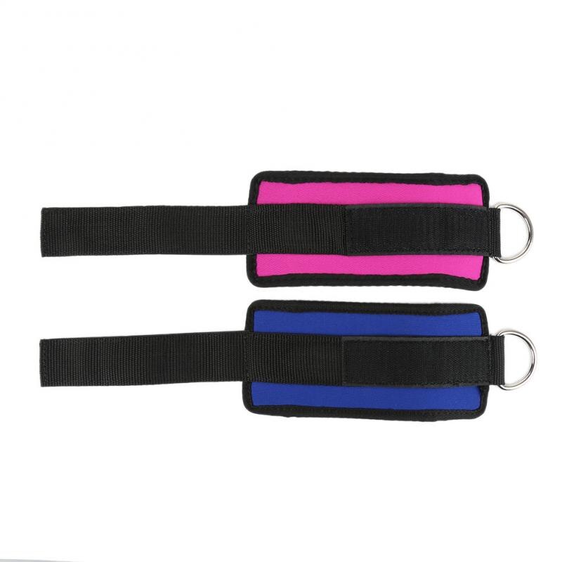 Enkel Anker Strap Riem Unisex Polyster Riem D Ring Gesp Taille Band Effen Kleur Tailleband Sport Apparatuur Body Building