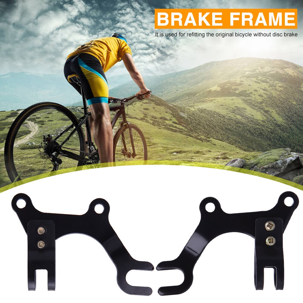 Bicycle Disc Brake Modification Bracket MTB Road Bike V Brake Converter Rack for Outdoor Cycle Biking Entertainment