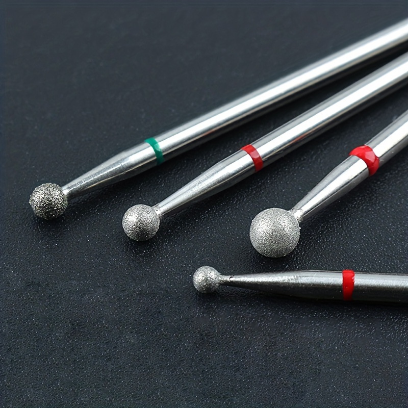 4 stks/set Diamant Nagelboor Frees voor Manicure Elektrische Roterende Burr Cuticle Gereedschap Accessoires