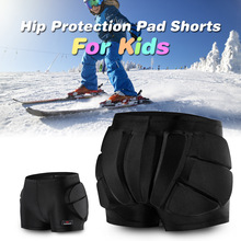 Børn beskyttende polstret skøjteløb ski shorts sl hofte røv haleben snowboard skate snowboard hofte beskyttelse