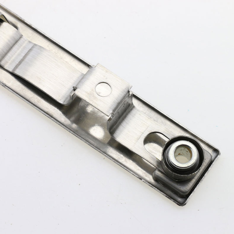 90 Enkelzijdige Venster Veiligheid Sloten Rvs Schuifdeur Lock Handvat Glazen Raam Onzichtbare Bewegen Deursloten Hardware