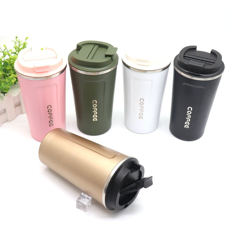 coffee cup double insulation vacuum flask 18/8 stainless steel Drinking water mug promotional travel
