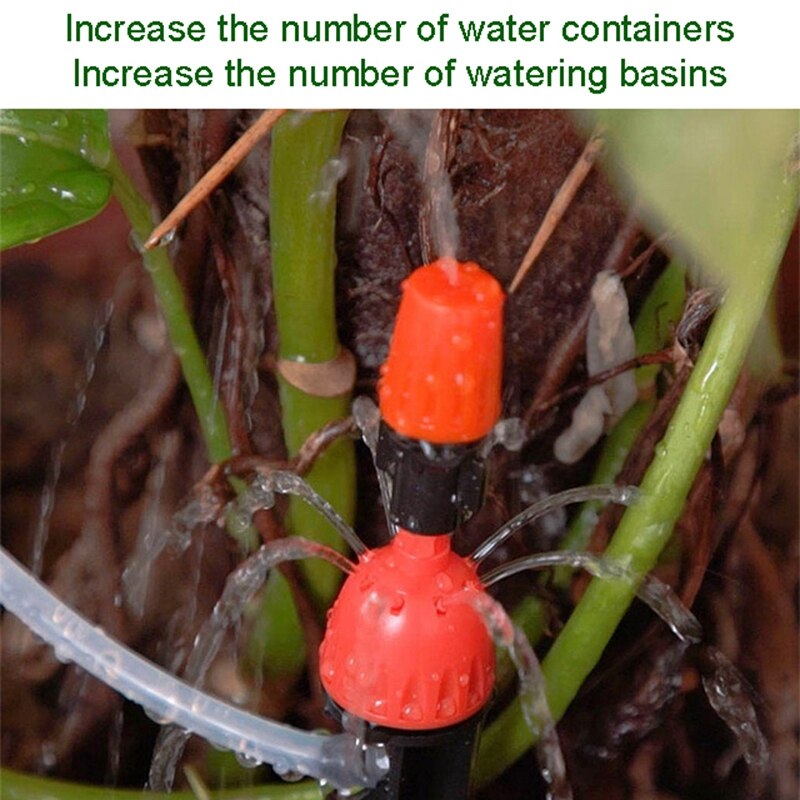 Automatic Watering Device Solar Double Pump 12 Flow Regulator Smart Timing Drip Irrigation Atomizing Watering Device