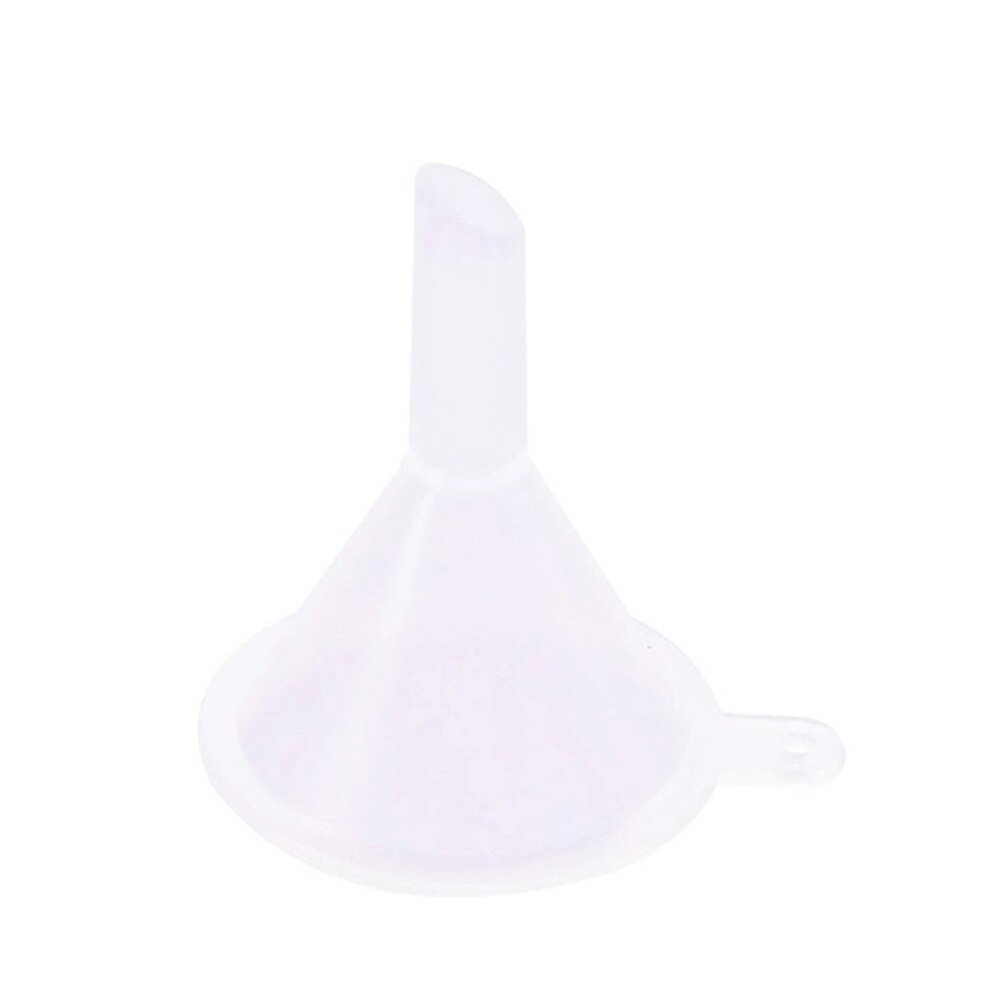 Mini embudo transparente, botella Para muestras pequeñas de Perfume, botella de emulsión líquida, utensilio Para La Cocina