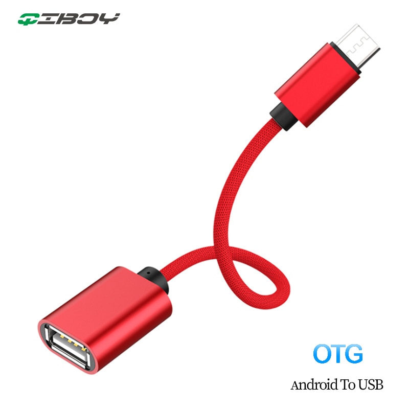 Micro USB OTG Kabel Adapter Data-overdracht Micro USB Male naar USB Vrouwelijke adaptador voor Samsung Xiaomi HTC Android Telefoon connector
