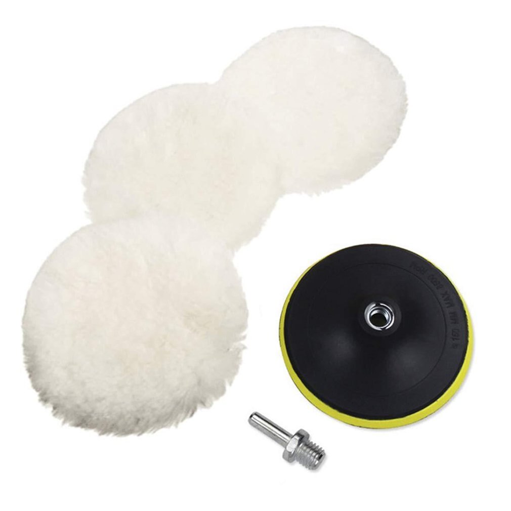 Car Polishing Pad For Car Polisher 5PCS/SET Polishing Circle Buffing Pad Tool Kit For Car Polisher Discs Auto Cleaning Tools