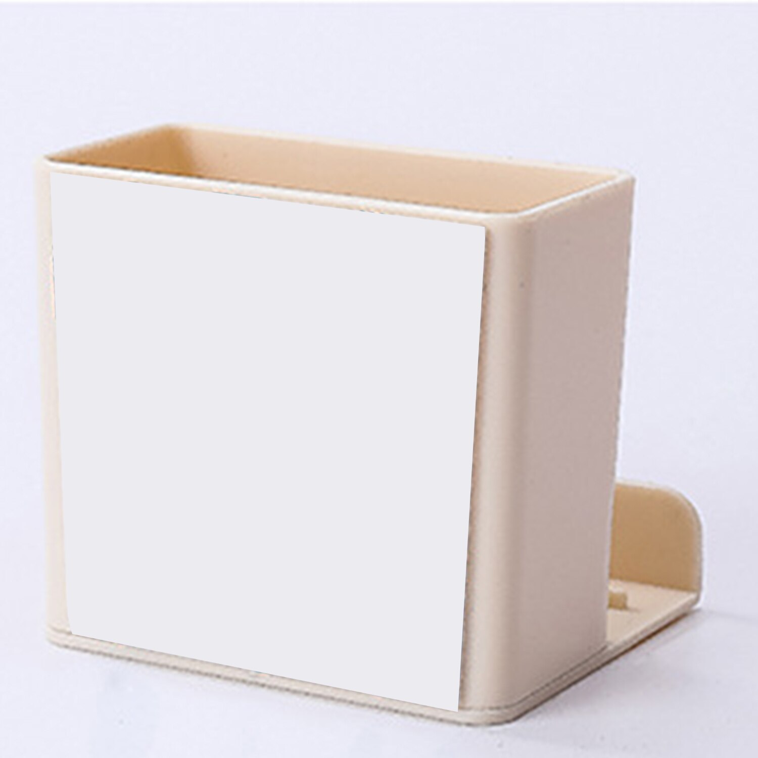 Adhesive Wall Mount Storage Box Remote Control Holder Multifunction Storage Box for Home Office Bathroom