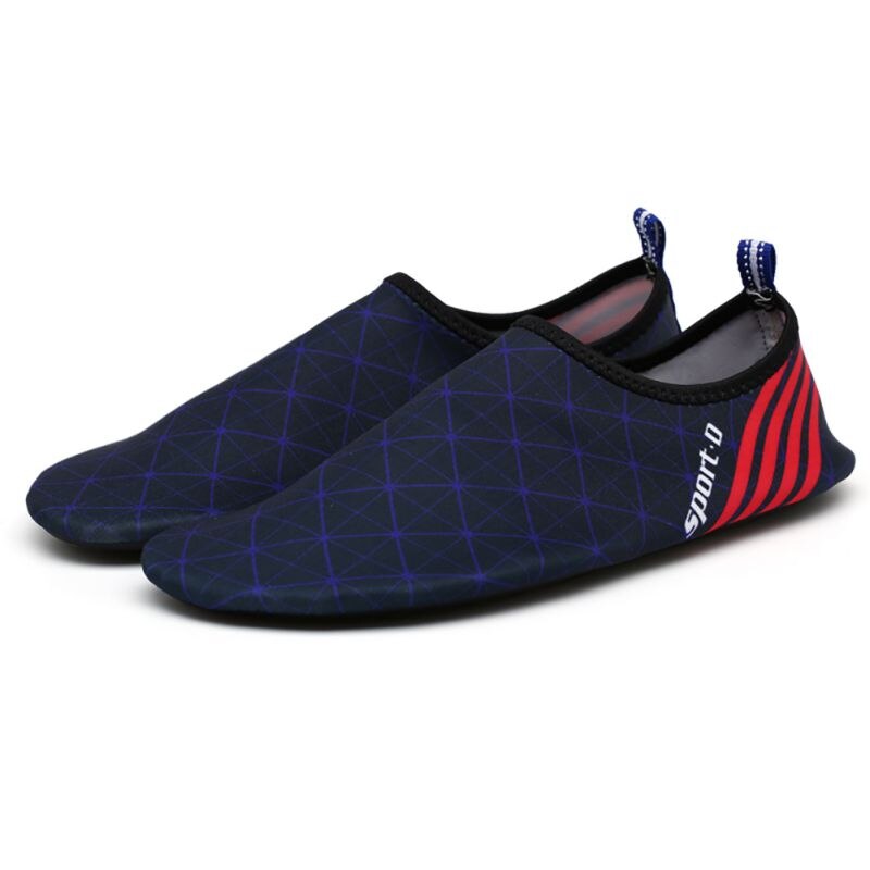 Adult Beach Aqua Shoes Quick-Drying Breathable Water Sports Swimming Shoes Non-Slip Beach Wading Swim Slipper Socks: L / 3XL