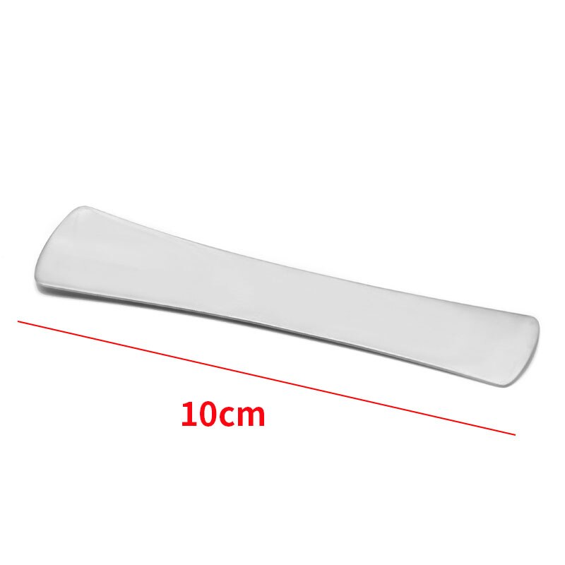 Placa para párpados, protección ocular, presión de la placa ocular, lavado de ojos, delineador de ojos, incrustación, doble tapa, cosmético y resistente: Blanco