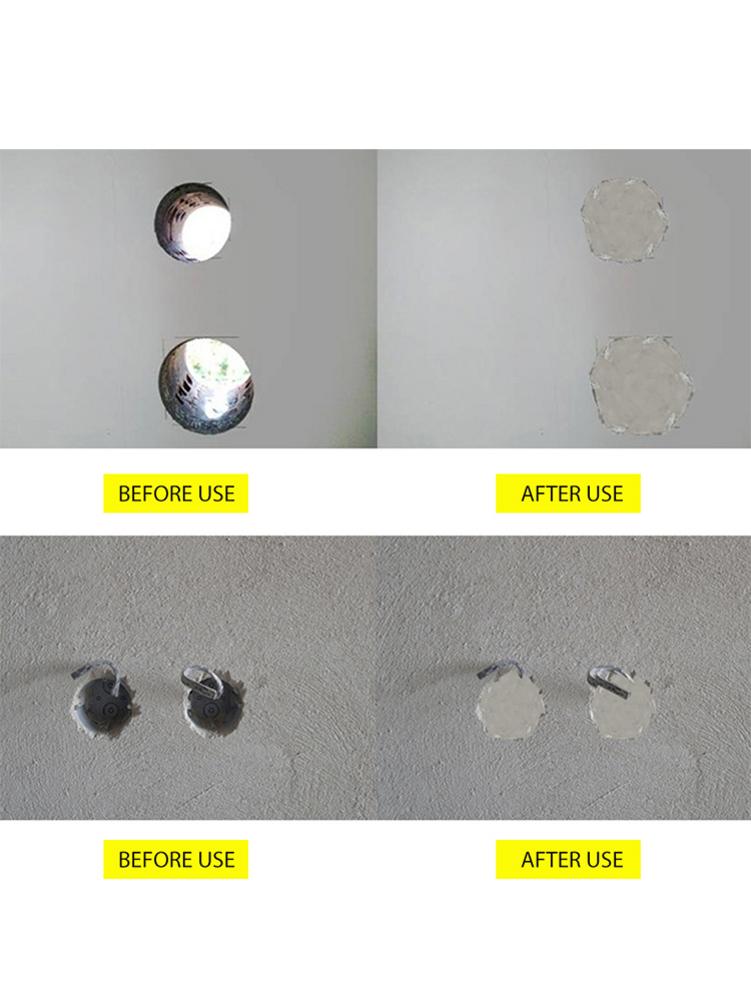 2 Pcs Wall Repair Patch Sealing Clay Repair Wall Hole Sealant Air Conditioning Hole Waterproof Sealant Mud Sealant