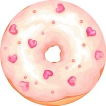 Donut Patroon Voor Telefoons Попсокет Ronde Telefoon Ring Vinger Holder Uitbreiden Stand Grip Pocket Socket: Choose 10