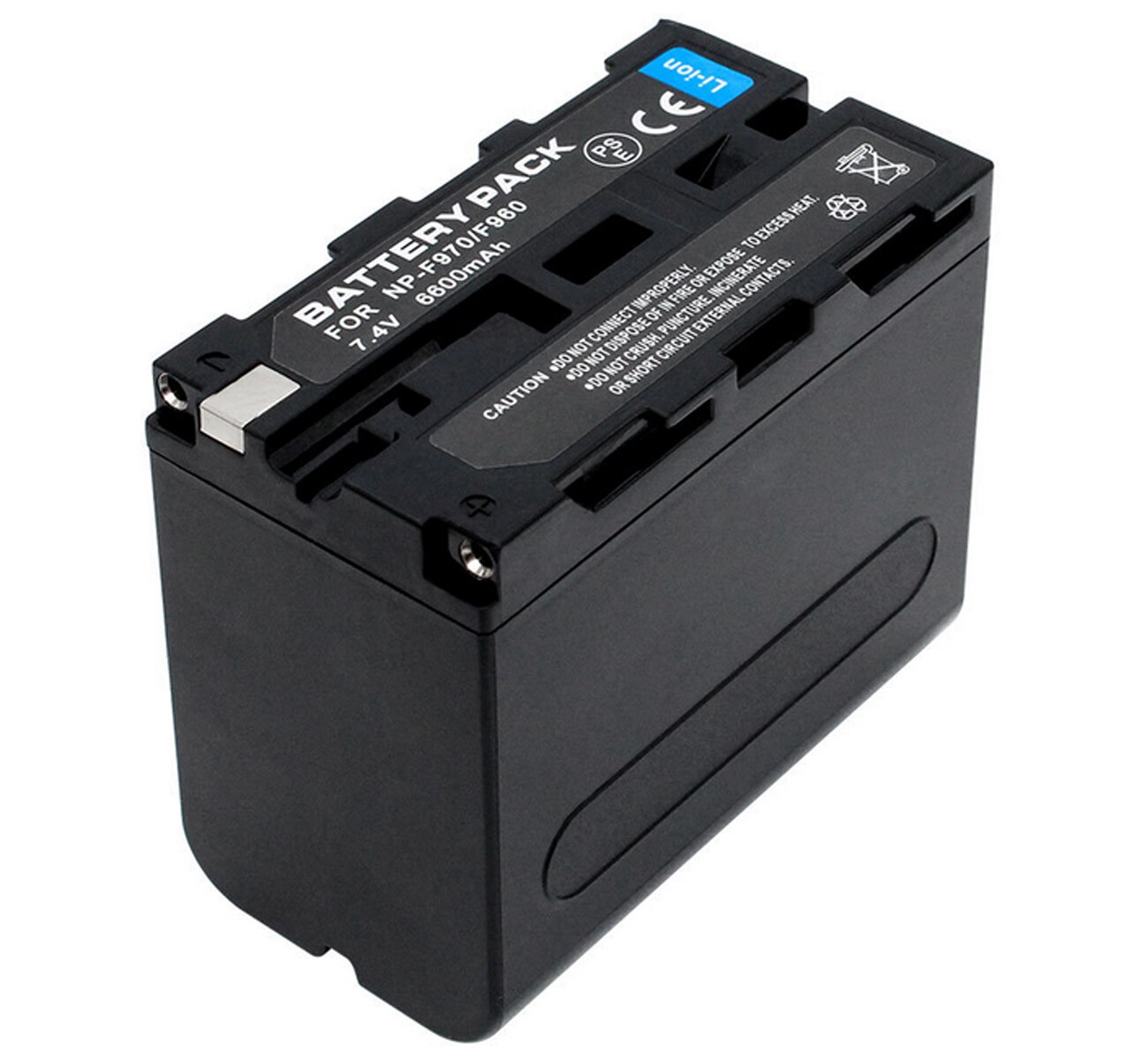 Battery Pack for Sony HXR-MC1500, HXR-MC1500E, HXR-MC1500C, HXR-MC1500P, HXR-MC2000, HXR-MC2500, HXR-MC2500E AVCHD Camcorder: 1PCS NP-F970 Battery