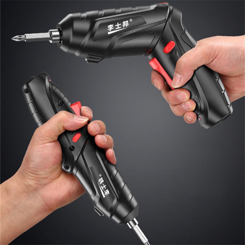 Multifunction Mini Electric Drill Home Electric Screw Driver Screwdriver Power Tool USB Charge Universal Wrench Maintain THE1203