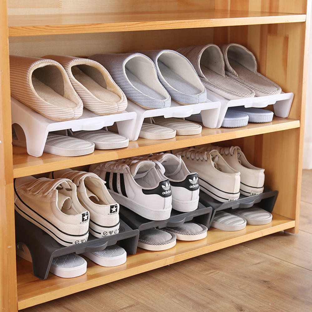 Shoe Holder Shelf Shoe Storage Rack Space Saving Shoe Hanger Shelves Household Shoe Storage Rack For Home Shoe Organizer