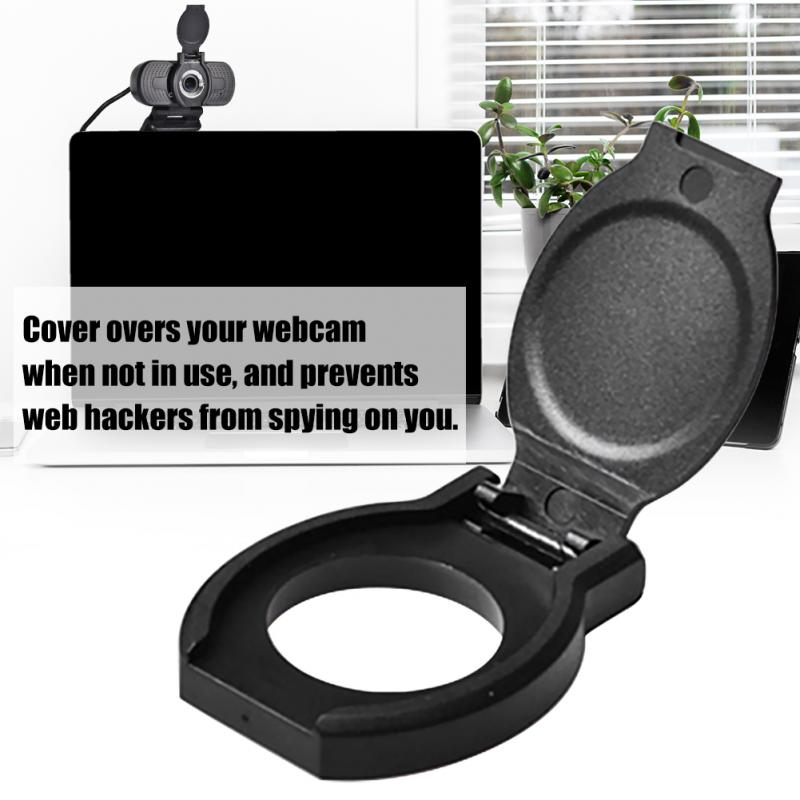 Beschermende Zonnekap Accessoires Cap Webcam Cover Zelfklevende Privacy Bescherming Universele Pc Computer Laptop Security Black