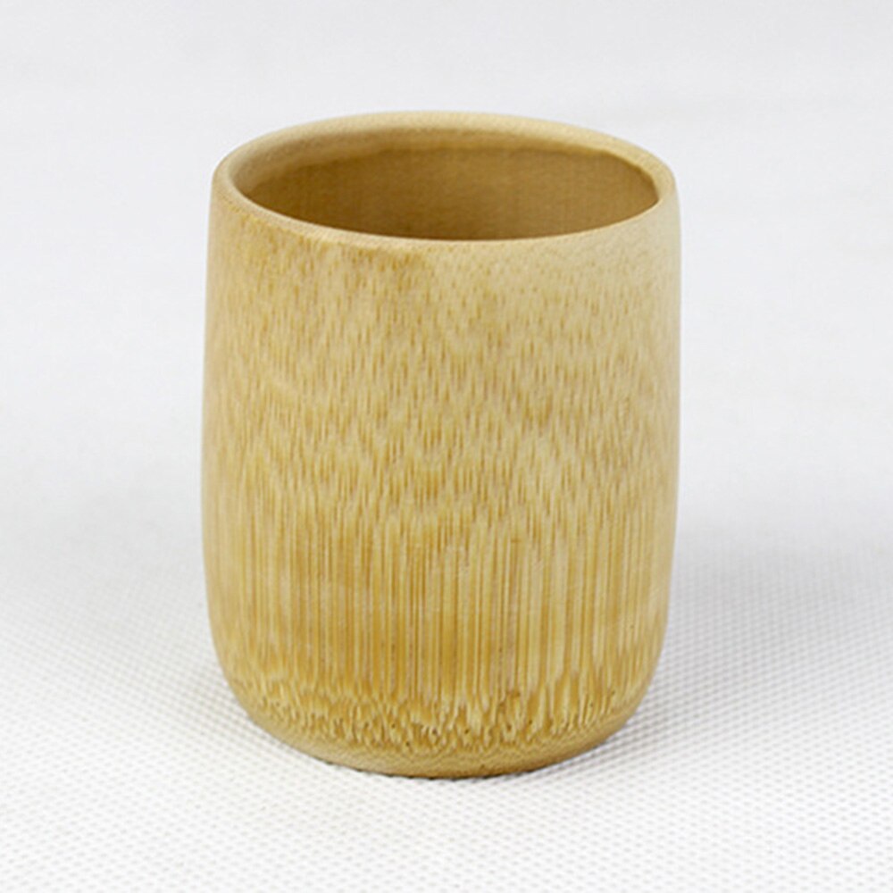 Pure Natural Green Handmade Bamboo Tea Cups Water Cup Bamboo Round Tea Cups Isolated Small Juice Coffee Milk Cup: Default Title