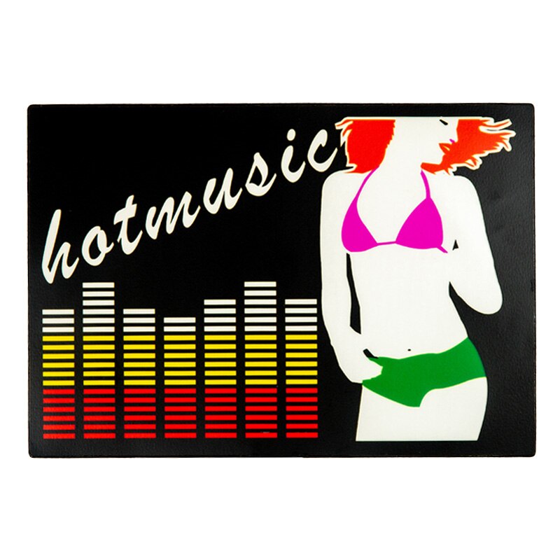 Kleding Schooltas Stickers Lichtgevende Gloeiende Speelgoed Voice-Activated Accessoires Spreken Heldere T-shirt Multi-Functie Music Control: 13