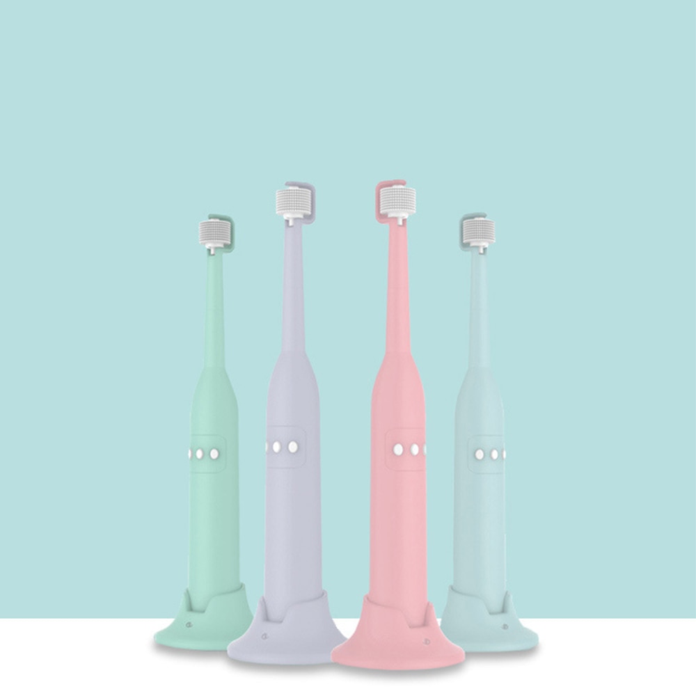 Gigo oficial cabeza redonda 360 grados rotatorio eléctrico cepillo de dientes adultos impermeable automático de carga de inducción cepillos de dientes