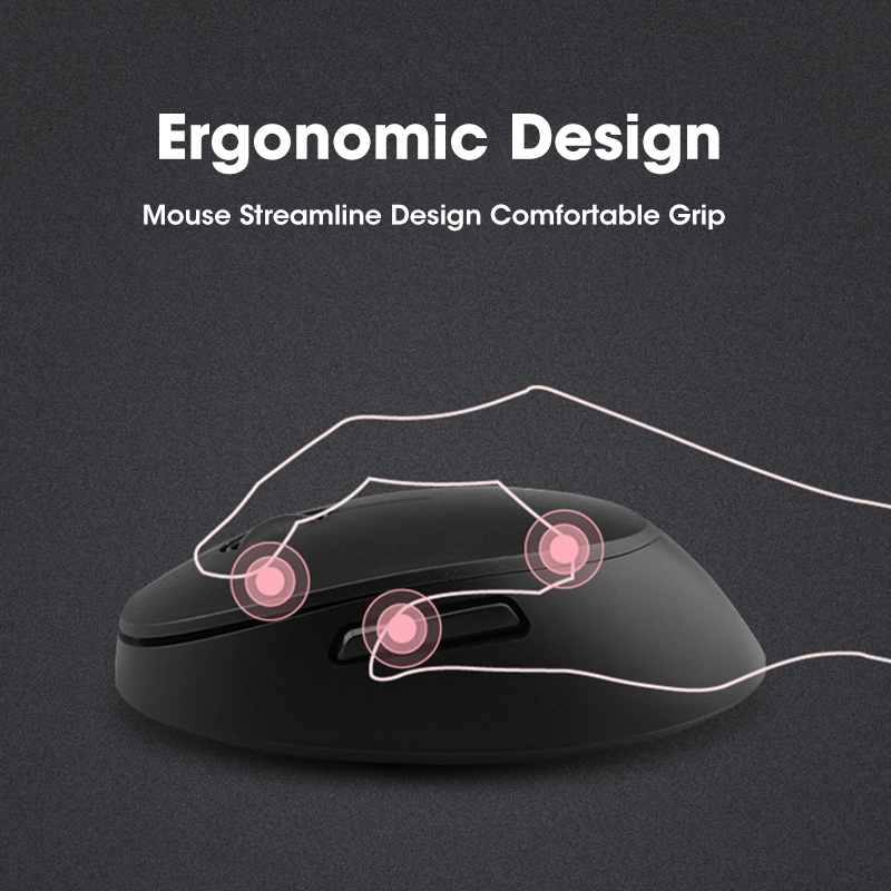 Mofi Wireless Keyboard and Ergonomic Mouse Set Pink Mechanical 104 Keys Gaming Backlight Keyboard For PC Laptop Computer Gamer