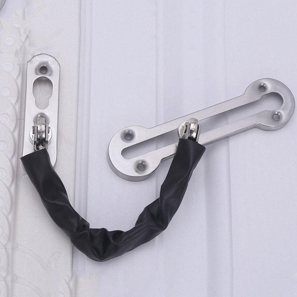 Verrou chaîne de verrou de porte Anti-vol | Sécurité en acier inoxydable, matériel audacieux, pour porte, serrure de porte, chaîne de verrou, Ch Y1C2