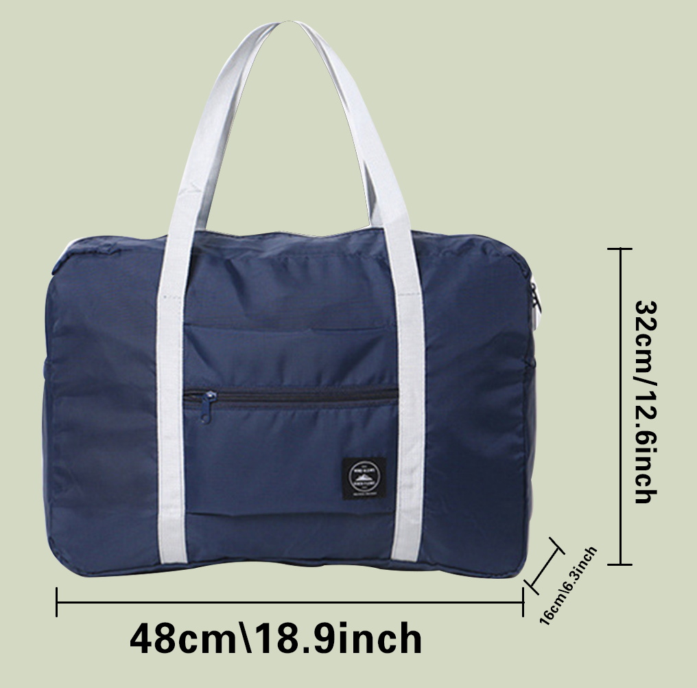 Foldable Travel Bags Unisex Clothes Organizers Large Capacity Duffle Bag Bear Letter Printing Women Handbags Men Travel Bag