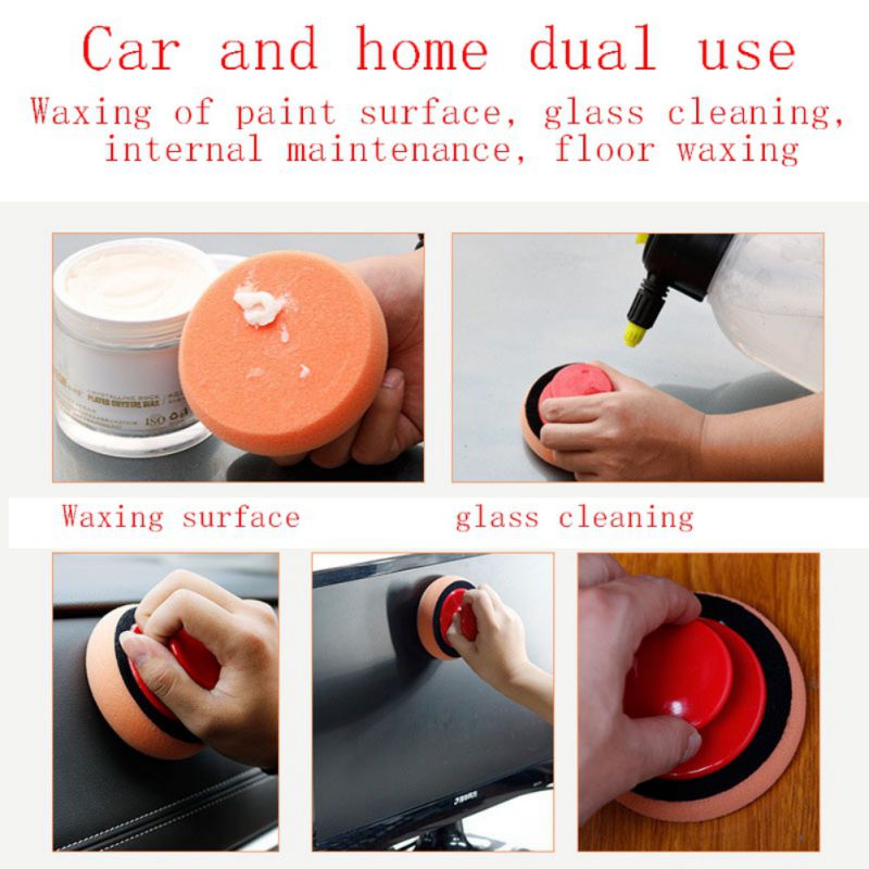 Polishing Pad Car Cleaning Equipment Polishing Pad Set Auto Waxing Disc Sponge kit
