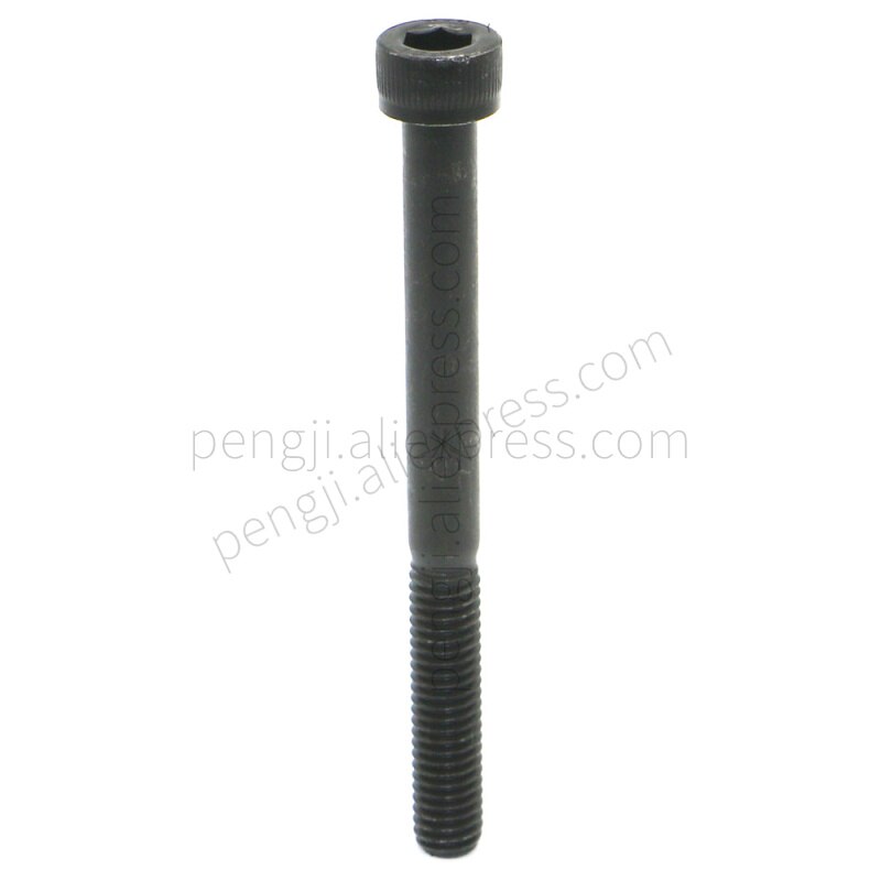 50PCS M6 - 1.0 x 65mm Socket Head Cap Screws Metric, Allen Socket Drive, 12.9 Grade Alloy Steel, DIN 912, Black Oxide Finish.