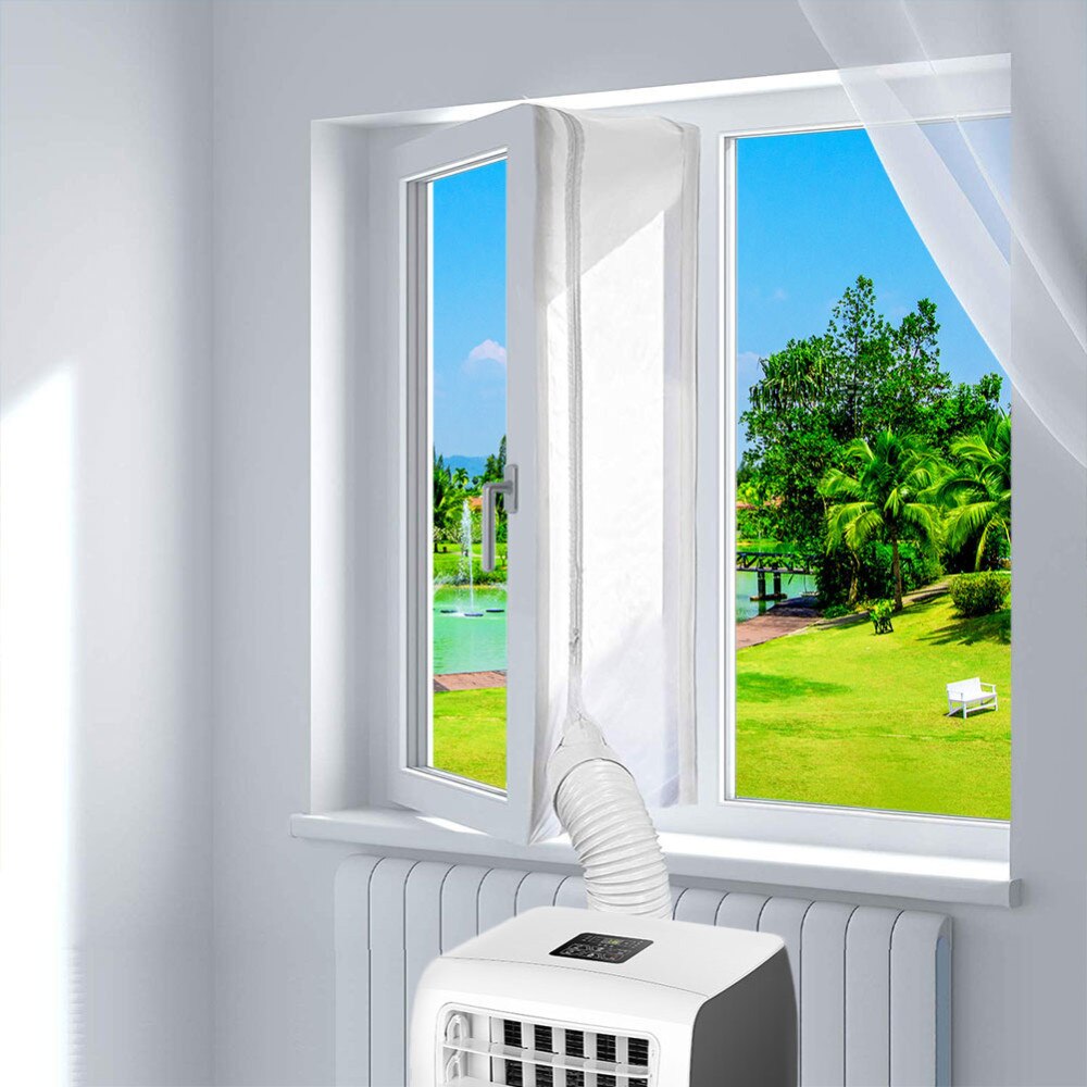 3 m/4 m/5.6 m Air Lock Deur Raam Afdichting Doek Plaat Universal Home Flexibele Waterdichte Zachte board Voor Mobiele Airconditioner
