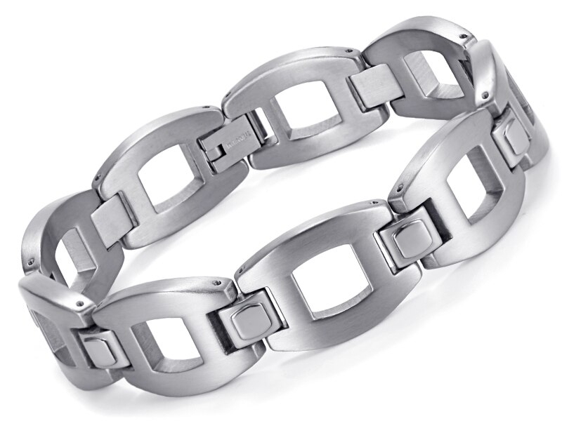 Bracelets et Bracelets en titane pour femmes hommes Punk bijoux Bracelets porte-bonheur d'amitié