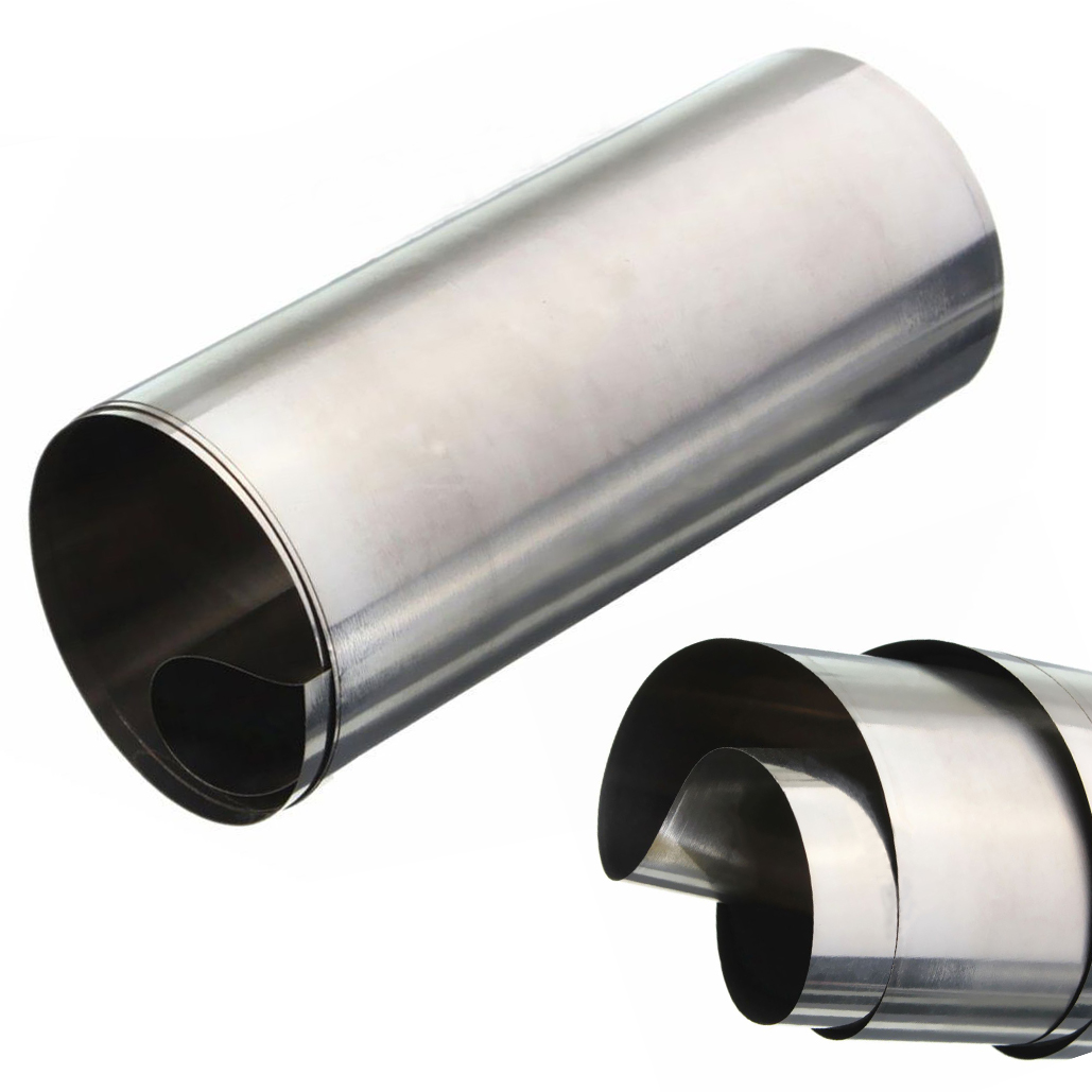 Feuille de plaque Fine en acier inoxydable 304, argent, 0.01mm-0.8mm, pour machines de précision, nouveauté