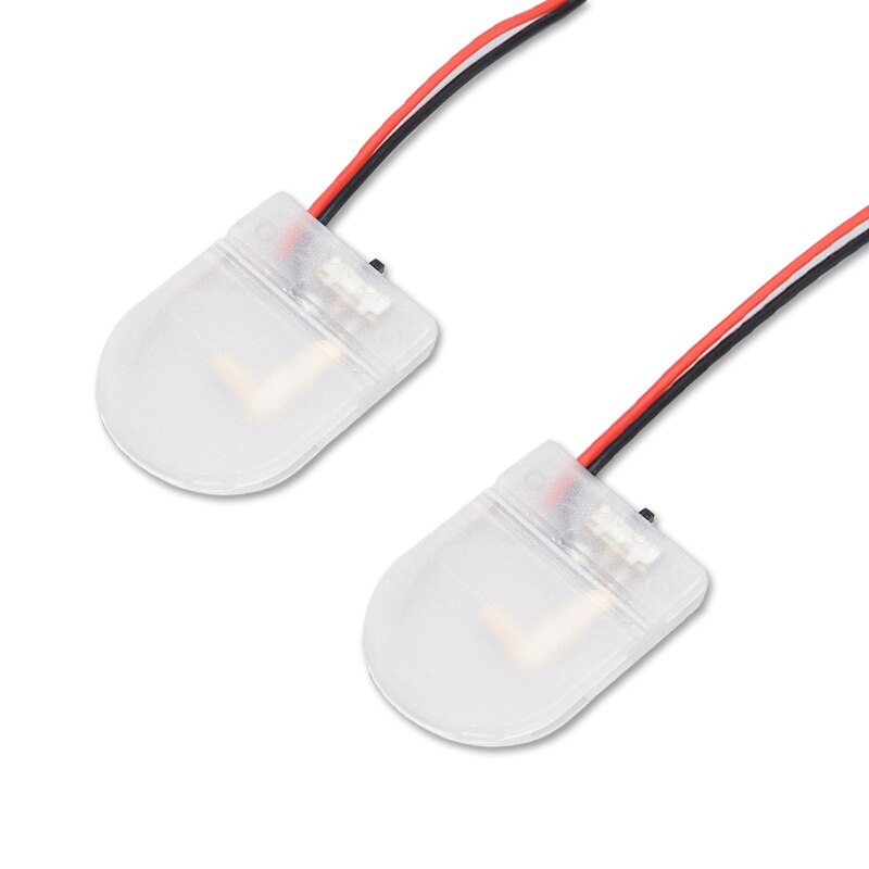 2/5PCS CR2032 Button Coin Cell Battery Socket Holder Case DIY Battery Storage Box With ON-OFF Switch 3 volt: 2PCS Transparent