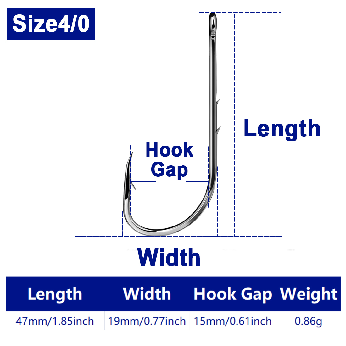 FishTrip Baitholder ami da pesca esche a vite senza bene gancio in acciaio ad contralto tenore di carbonio per orata, merluzzo, persico per spigola: 11 / VIOLETTA/Viola