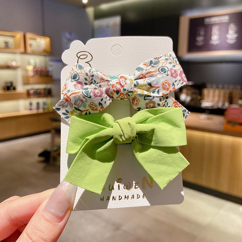 Accessori per capelli per bambini per bambina fiocco floreale forcina per bambini carino principessa fiore Clip: 4